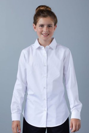 The Unlimited Edition Cardrona Classics Girls Long Sleeve Shirt is a 65% polyester long sleeve shirt. Available in White. Sizes 6 - 20.