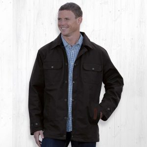 The Catalogue Agri Station Tundra Oilskin Jacket is a 100% cotton, classic fit vest. Available in Brown. Sizes S - L, 5XL.