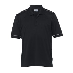 The Catalogue Mens Dri Gear Matrix Polo is a classic fit, short sleeved polo. Available in Black/Aluminium. Sizes XS - 3XL, 5XL.