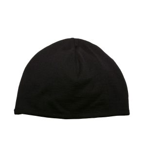 The Catalogue Merino Arctic Beanie is a 100% merino wool, reversible beanie. Available in Black/Charcoal. One size fits all.