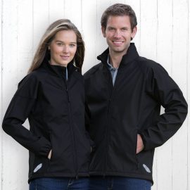 The Catalogue Traverse Jacket is a 100% polyester, softshell jacket. Available in Black. Sizes XXS - 3XL, 5XL, 7XL.