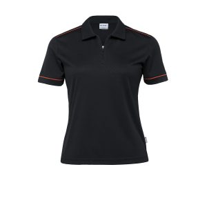 The Catalogue Womens Dri Gear Matrix Polo is a moisture wicking, short sleeved polo. Available in 4 colours. Sizes 8 - 22.