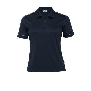 The Catalogue Womens Dri Gear Matrix Polo is a moisture wicking, short sleeved polo. Available in 4 colours. Sizes 8 - 22.