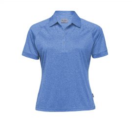 The Catalogue Womens Dri Gear Melange Polo is a 95% polyester, short sleeved polo. Available in 2 colours. Sizes 8 - 22.