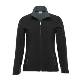 The Catalogue Womens Element Jacket is a 96% polyester, wind and water resistant jacket. Available in Black. Sizes 8 - 18.