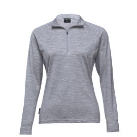 The Catalogue Womens Merino Zip Pullover is a 100% merino wool pullover with 1/4 zip. Available in 3 colours. Sizes 8 - 18.