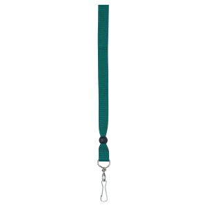The Catalogue Ribbon Lanyard – Green is a simple but stylish lanyard with a metal clip. Perfect for displaying name or card holders.