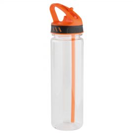 The Catalogue Ledge Sports Bottle is a clear, BPA free bottle with colourful lid and a straw. Available in 4 colours.