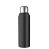 The Catalogue Guzzle Stainless Sports Bottle is a stainless steel bottle with a screw-on lid. Available in Black.