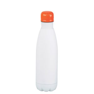 The Catalogue Mix-n-Match Copper Vacuum Insulated Bottle is a double walled, stainless steel bottle. Vacuum insulated for hot/cold drinks.
