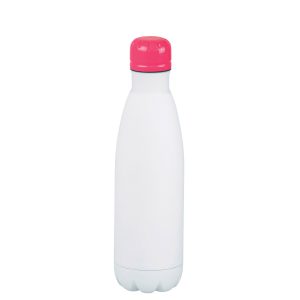 The Catalogue Mix-n-Match Copper Vacuum Insulated Bottle is a double walled, stainless steel bottle. Vacuum insulated for hot/cold drinks.