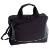 The Catalogue Conference Bag is a microfibre bag with carry handles and strap. Multiple compartments. Available in Black/Grey.