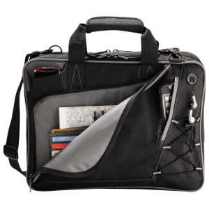 5143-summit-checkpoint-friendly-compu-case-front The Catalogue Summit Checkpoint-Friendly Compu-Case is a polycanvas laptop bag. Multiple compartments. Detachable shoulder strap.