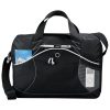 The Catalogue Boomerang Brief is a polycanvas briefcase. Handles and adjustable shoulder strap. Multiple compartments.