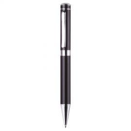 The Catalogue Grace Series Twist Action Ballpoint Pen is a metal, twist action pen. Available in Black. Black ink.