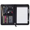 9010BK-pedova-jr.-zippered-padfolio-open