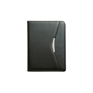 The Catalogue A4 Pad Cover is a leather-look pad cover that includes a pad, pockets and holders. Perfect for a busy working day.