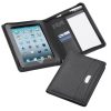 The Catalogue iPad Cover is a Nappa leather, zippered cover for iPads. Writing pad included and multiple holders.