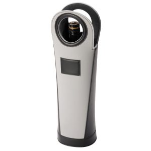 The Catalogue Single Wine Carrier is an EVA carrier. Includes carry handle. Space for one bottle. Available in Grey/Black.