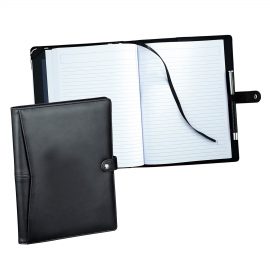 The Catalogue Pedova ETech JournalBook With Snap Closure is an Ultrahyde folder with a removable JournalBook.