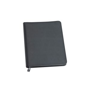 The Catalogue A4 Zippered Compendium is an imitation leather compendium with zippered closure. Multiple pockets and holders.