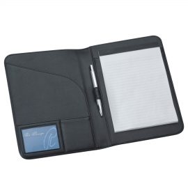 The Catalogue A5 Pad Cover is a pebble grain pad cover that includes a pad, pocket and holder. Perfect for a busy working day.