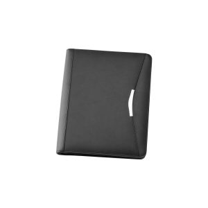The Catalogue A4 Bonded Leather Compendium is perfect for holding everything you need for a busy working day. Available in Black.