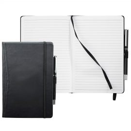 The Catalogue Pedova Pocket Bound JournalBook has an Italian Ultrahyde cover, includes writing paper, pen loop and pocket.