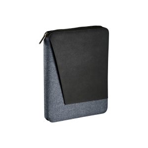The Catalogue Case Logic Berkeley Tech Padfolio is an Ultrahyde/polyester folder. Brackets to hold your iPad/tablet. Writing pad included.
