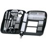The Catalogue Oxford Stationery Set is a 13 piece, stationery set. Elastic loops for keeping items secure. Zippered case.