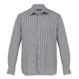 The Catalogue The Kingston Check Shirt – Mens is a 100% cotton shirt. Tapered fit. Available in 4 colours. Sizes S - 3XL, 5XL.