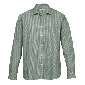 The Catalogue The Kingston Check Shirt – Mens is a 100% cotton shirt. Tapered fit. Available in 4 colours. Sizes S - 3XL, 5XL.