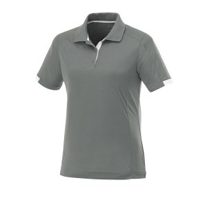 The Catalogue Womens Kiso Short Sleeve Polo is a 100% micro polyester, textured knit polo. Available in 6 colours. Sizes XS - 3XL.