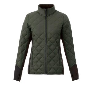 The Catalogue Womens Rougemont Hybrid Insulated Jacket is a water repellent jacket with lightweight warmth. 6 colours. Sizes XS - 3XL.
