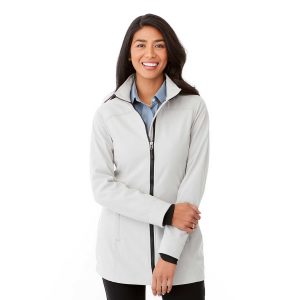 The Catalogue Womens Vernon Softshell Jacket is a waterproof, breathable jacket with pockets. Available in 5 colours. Sizes XS - 3XL.