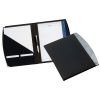 The Catalogue Alu Edge A4 Metal Plate Portfolio is a 1200D material folder with an aluminium edge panel. Writing pad included.