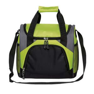 The Catalogue Bistro Cooler is a ripstop polyester cooler with multiple pockets. Adjustable shoulder strap. Available in 4 colours.
