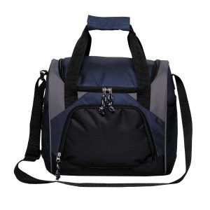 The Catalogue Bistro Cooler is a ripstop polyester cooler with multiple pockets. Adjustable shoulder strap. Available in 4 colours.