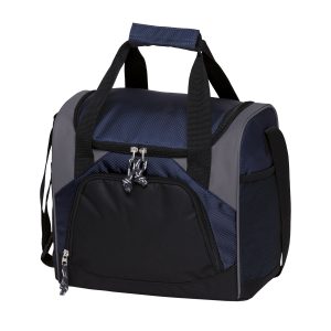 The Catalogue Bistro Cooler is a ripstop polyester cooler with multiple pockets. Adjustable shoulder strap. Available in 4 colours.