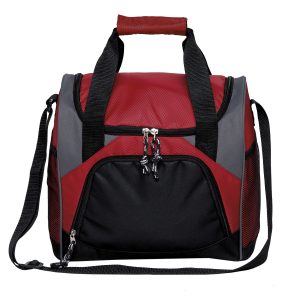 The Catalogue Bistro Cooler is a ripstop polyester cooler with multiple pockets. Adjustable shoulder strap. Available in 4 colours.