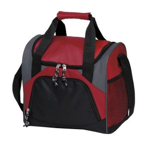 The Catalogue Bistro Cooler is a ripstop polyester cooler with multiple pockets. Adjustable shoulder strap. Available in 4 colours.
