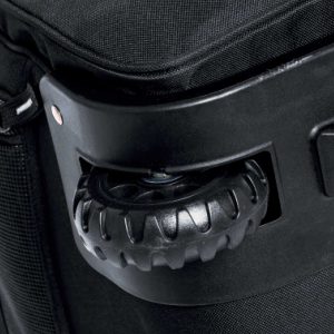 The Catalogue Bus Travel Bag is a heavy duty, polyester bag with skate style wheels. Multiple compartments. Available in Black.