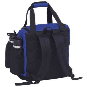 The Catalogue Cool Runner is a polyester cool bag an insulated main compartment. Two drinks bottle holders. Available in 3 colours.