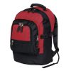 The Catalogue Fugitive Backpack is a polyester backpack. Multiple compartments. Rubber handle and padded shoulder straps. 3 colours.