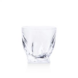 The Catalogue Highland Whisky Glass Set is a set of 2 whisky glasses. Holds 300ml of liquid. Curved design with square base.