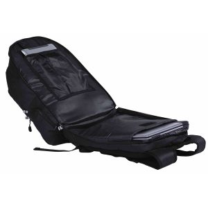 The Catalogue Network Compu Backpack is a polyester backpack with multiple compartments and pockets. Available in 2 colours.