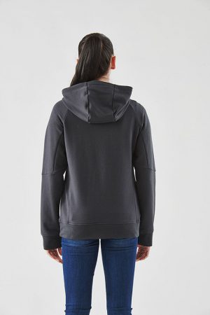 The Stormtech Women's Dockyard Performance Hoody is a cotton rich hoody with Polygiene Stays Fresh® Technology. 2 colours. Sizes XS - 2XL.