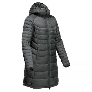 The Stormtech Women's Labrador Parka is a warm, lightweight parka jacket. Available in 3 colours. Sizes XS - 2XL.