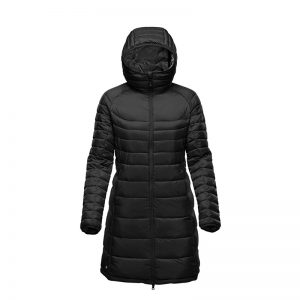 The Stormtech Women's Labrador Parka is a warm, lightweight parka jacket. Available in 3 colours. Sizes XS - 2XL.