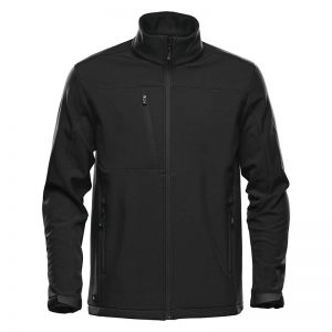 The Stormtech Mens Cascades Softshell is a heavy weight, water resistant jacket. Zippered hand warmers and pockets. Available in 5 colours.